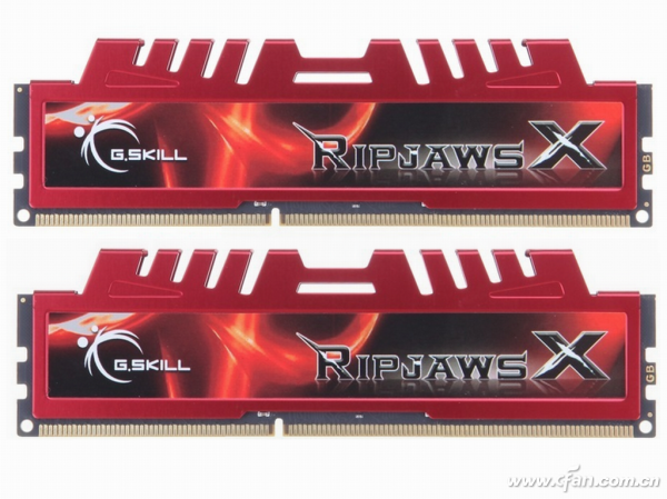 芝奇RipjawsX DDR3 2133 4GB双条套装