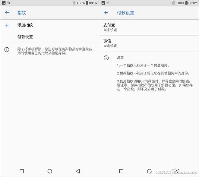 指纹支付
