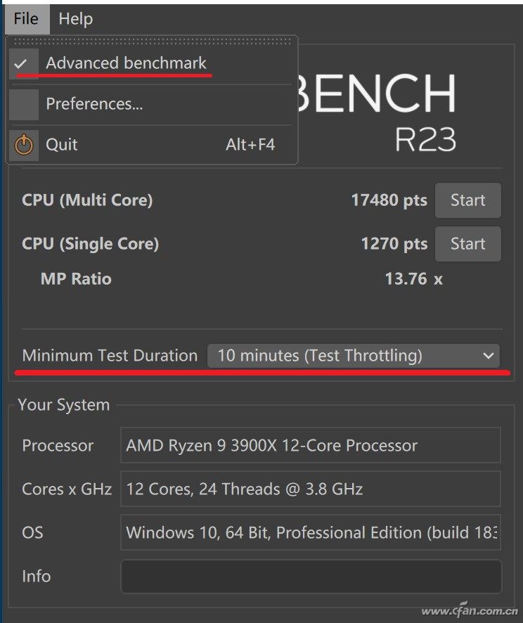 标配测试软件升级 cinebench r23到底是个啥