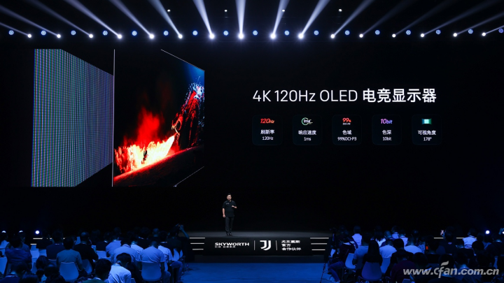 【G90】  创维正式发布旗下首款OLED电竞显示器G90，启幕新赛道858